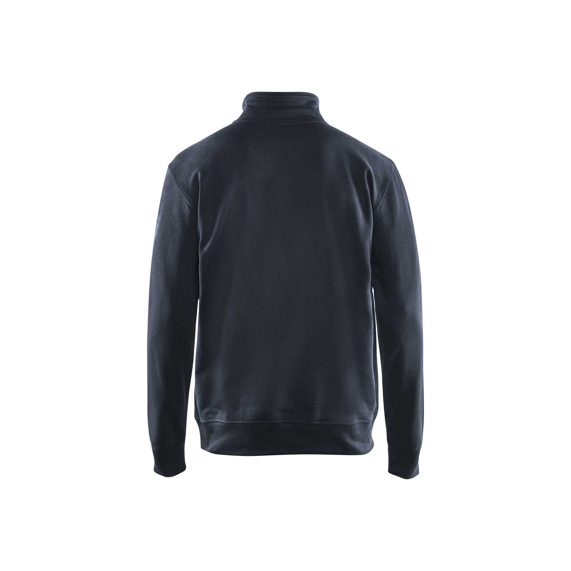 BLAKLADER 33691158 Sweatshirt with Half Zip Work Sweatshirt MEN - 100% Cotton